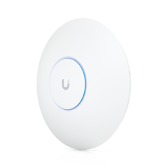 Punto de Acceso UniFi WiFi 6E Enterprise, alta densidad, hasta 600 usuarios, Mu-MIMO 4x4, bandas 2.4/5/6 Ghz, (1) puerto RJ45 2.5G (POE+ no incluido)