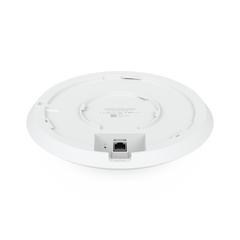 Punto de Acceso UniFi WiFi 6E Enterprise, alta densidad, hasta 600 usuarios, Mu-MIMO 4x4, bandas 2.4/5/6 Ghz, (1) puerto RJ45 2.5G (POE+ no incluido)