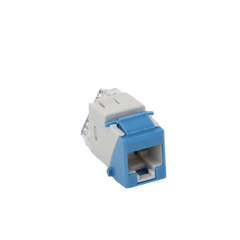 Jack UltraMAX Cat6, UTP, Tipo Keystone, Color Azul, Punch Down