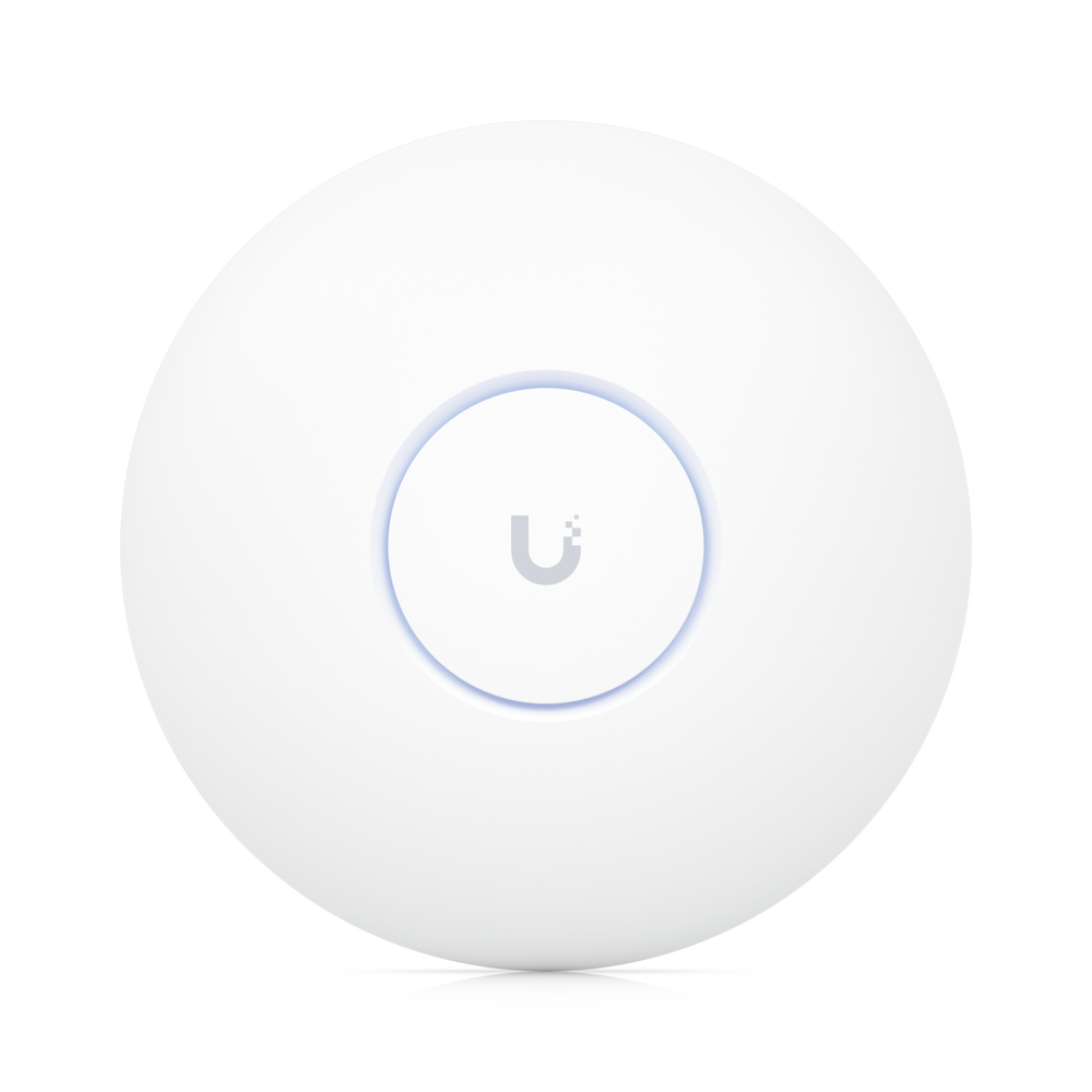 Access Point UniFi U7 Pro Max con 8 streams espaciales / para Techo o Pared / Tribanda (2.4/5/6GHz) / Radio Dedicado a Escaneo Espectral / Puerto 2.5 GbE / +500 clientes / POE+ (No incluido) / Para alta densidad de usuarios en escenarios exigentes