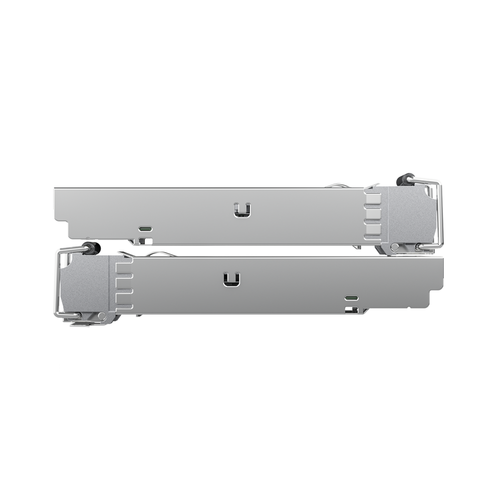UFiber Módulo SFP, transceptor MiniGibic MultiModo 1 Gbps, distancia 550m, conectores LC, paquete de 2 piezas