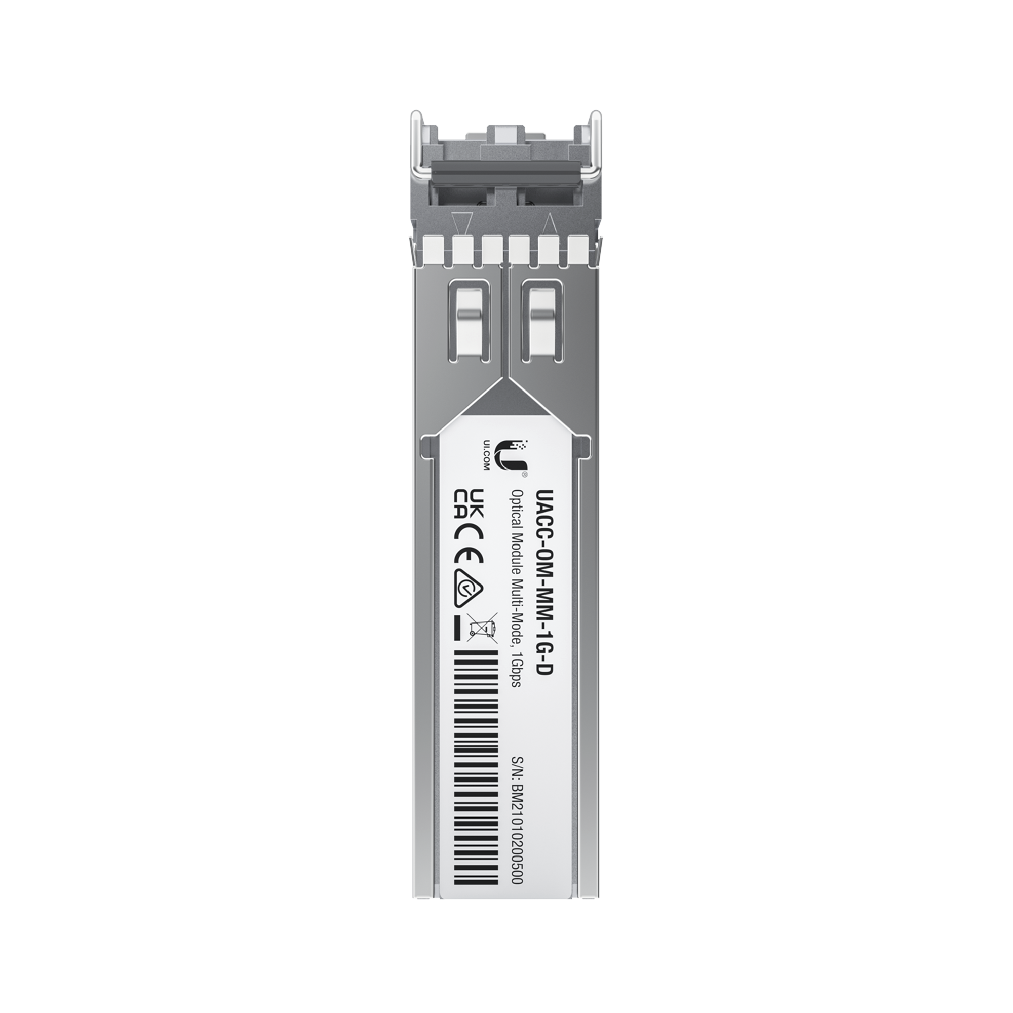 UFiber Módulo SFP, transceptor MiniGibic MultiModo 1 Gbps, distancia 550m, conectores LC, paquete de 2 piezas