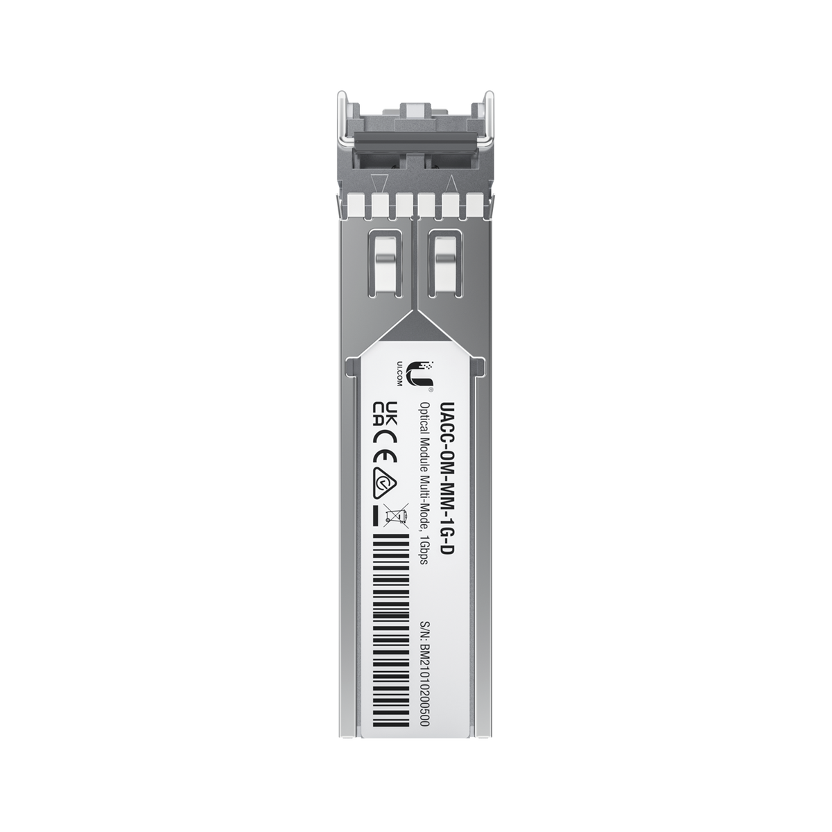 UFiber Módulo SFP, transceptor MiniGibic MultiModo 1 Gbps, distancia 550m, conectores LC, paquete de 2 piezas