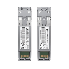 UFiber Módulo SFP+, transceptor MiniGibic MonoModo 10 Gbps, distancia 10 km, un conector LC. Incluye 2 piezas