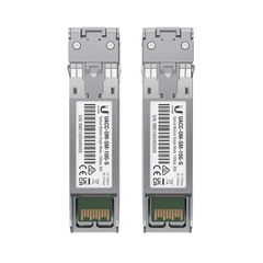 UFiber Módulo SFP+, transceptor MiniGibic MonoModo 10 Gbps, distancia 10 km, un conector LC. Incluye 2 piezas