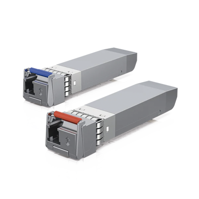UFiber Módulo SFP+, transceptor MiniGibic MonoModo 10 Gbps, distancia 10 km, un conector LC. Incluye 2 piezas