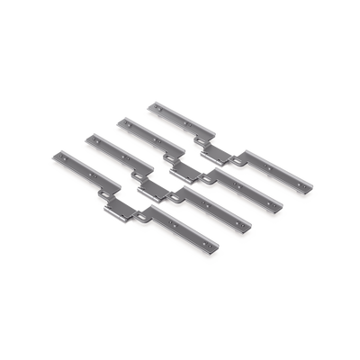 Kit de apilamiento/stack para unir 2 racks UniFi modelo U-RACK-6U-TL, para lograr un rack de 12 UR. No incluye los racks