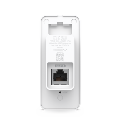 UniFi Access Kit de Inicio Gen2 Profesional para 1 puerta, (1) Lector NFC con pantalla táctil, audio 2 vías y cámara / (1) Lector NFC y de movimiento UA-G2 / Hub para conexiones para controlar una puerta con salida POE y energizar acc