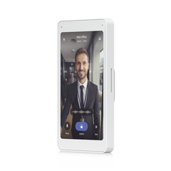 UniFi Intercom Viewer, monitor que se vincula a UA-INTERCOM, para visualizar y aperturar, pantalla táctil de 5", energizado por POE, montaje en pared