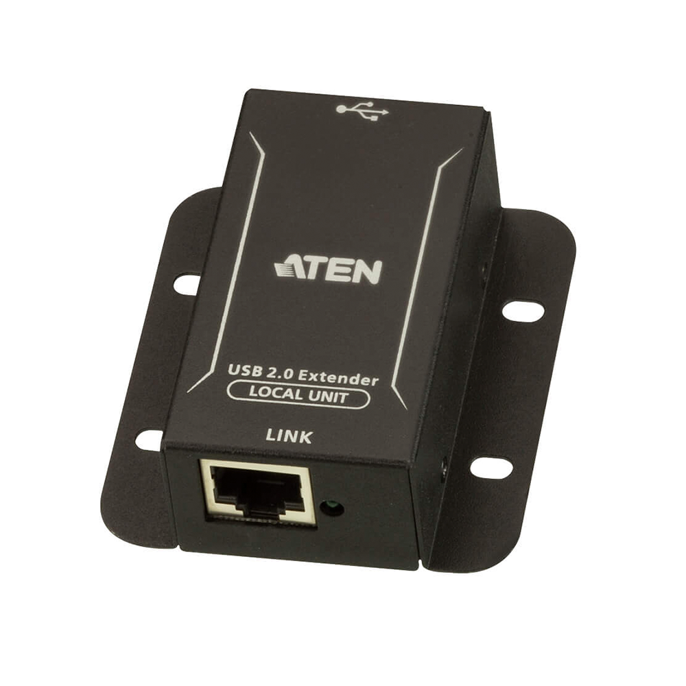 Extensor USB 2.0 |Cat 5| Hub de 4 puertos | hasta 50 metros