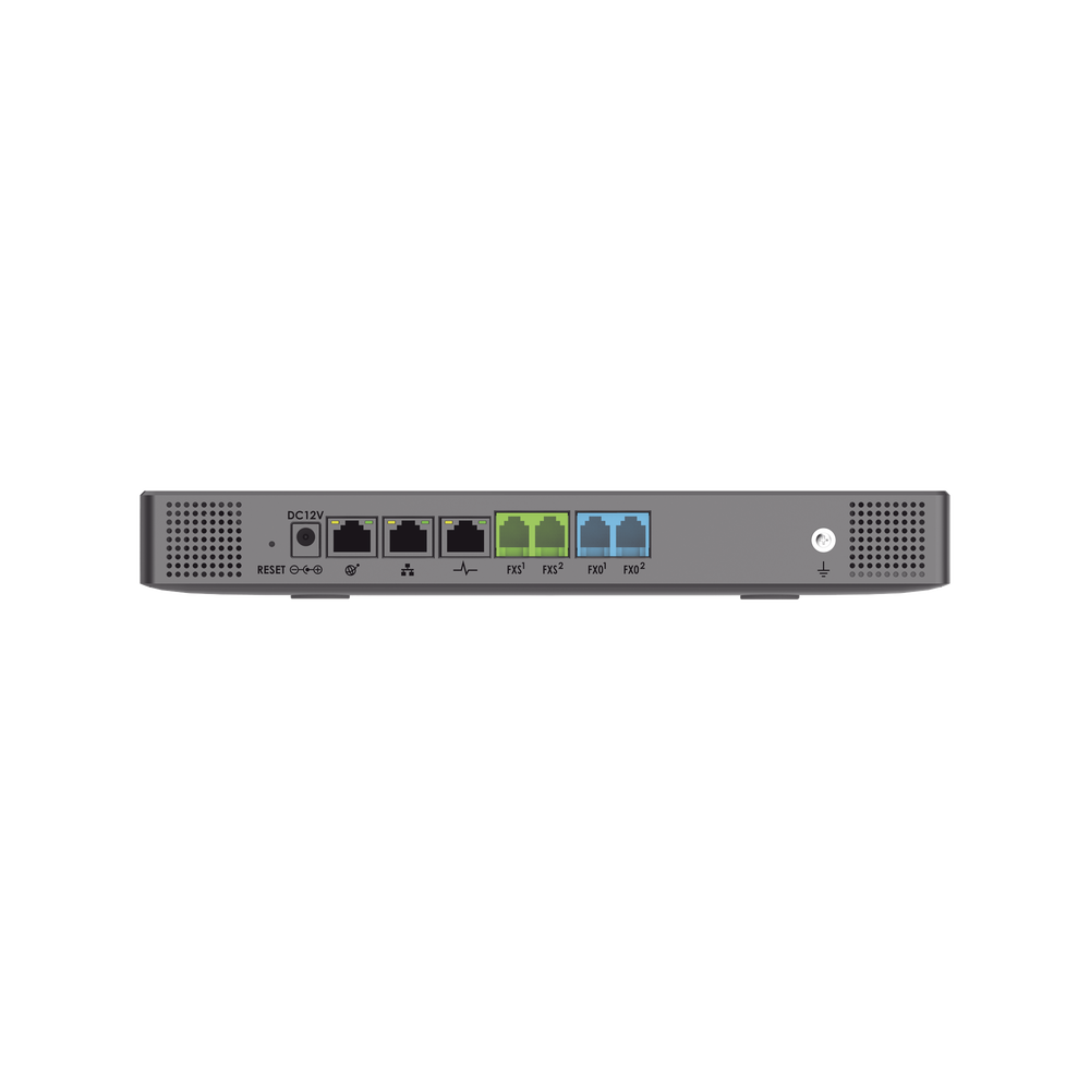 IP-PBX UCM6302A / 500 Usuarios / 75 Llamadas Simultáneas / 2 FXO + 2 FXS / 3 Puertos Gigabit PoE+ / Solución Híbrida On-Premise y Cloud