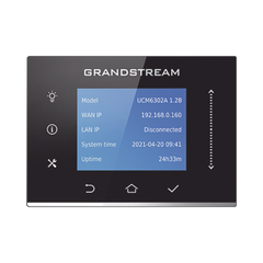 IP-PBX UCM6302A / 500 Usuarios / 75 Llamadas Simultáneas / 2 FXO + 2 FXS / 3 Puertos Gigabit PoE+ / Solución Híbrida On-Premise y Cloud