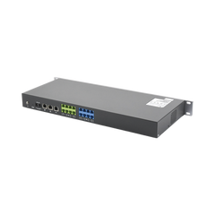 Conmutador IP-PBX para hasta 1500 usuarios y 200 llamadas simultaneas, 8FXO, 8FXS, solución para PyMEs