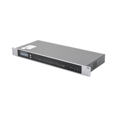 Conmutador IP-PBX para hasta 1500 usuarios y 200 llamadas simultaneas, 8FXO, 8FXS, solución para PyMEs