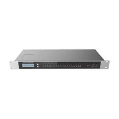 Conmutador IP-PBX para hasta 1500 usuarios y 200 llamadas simultaneas, 8FXO, 8FXS, solución para PyMEs