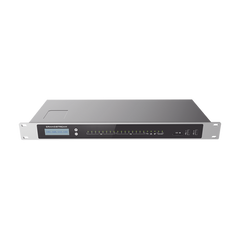 Conmutador IP-PBX para hasta 1500 usuarios y 200 llamadas simultaneas, 8FXO, 8FXS, solución para PyMEs