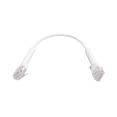 UniFi Ethernet Patch Cable Cat6 de 22 cm, color blanco