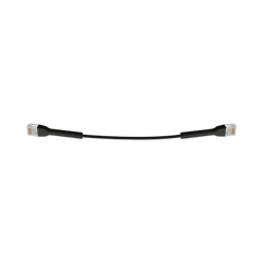 UniFi Ethernet Patch Cable Cat6 de 22 cm, color negro