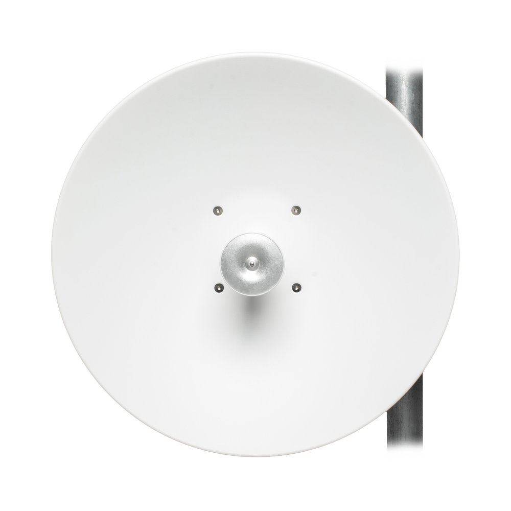 Antena UltraDish Direccional de 29 dBi de Ganancia / 2x2 / Rango de Frecuencia Extendido: 4900 - 7125 MHz / Lista para Adaptadores Twistport / Protección IP65