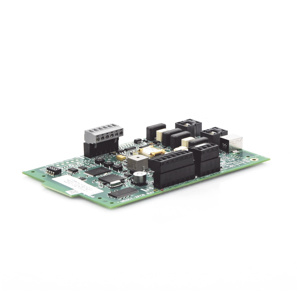 Comunicador telefónico digital universal DACT con líneas duales PSTN para paneles de incendio NOTIFIER