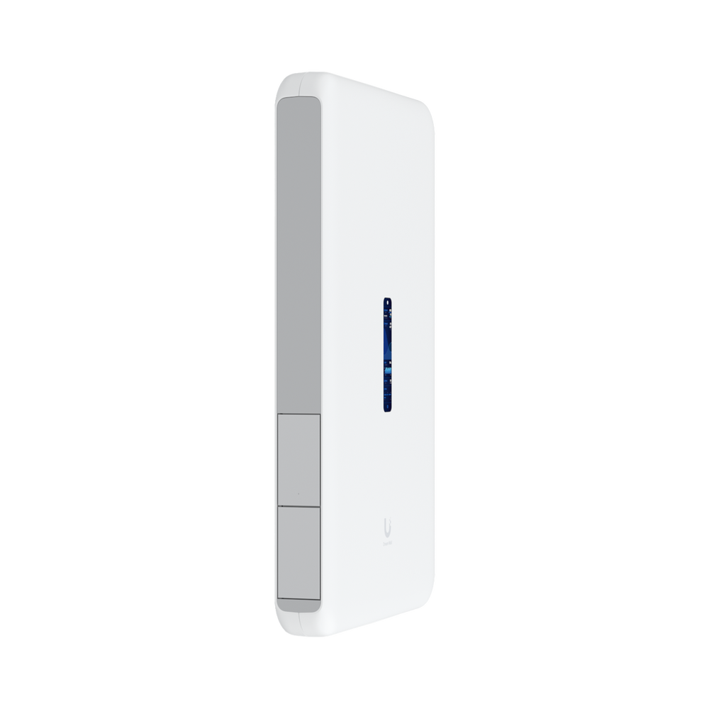 Dream Wall Cloud Gateway 10G Diseñado para Montaje en Pared con WiFi 6 Integrado, Switch PoE de Alta Potencia y Compatibilidad Total con Aplicaciones UniFi