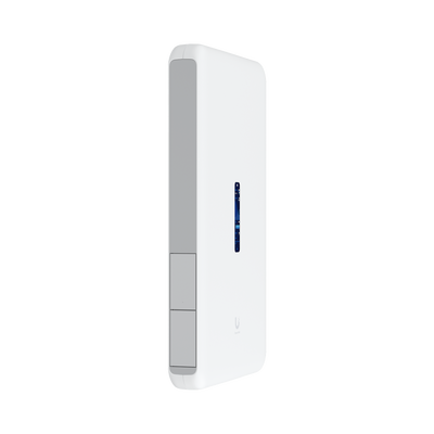 Dream Wall Cloud Gateway 10G Diseñado para Montaje en Pared con WiFi 6 Integrado, Switch PoE de Alta Potencia y Compatibilidad Total con Aplicaciones UniFi