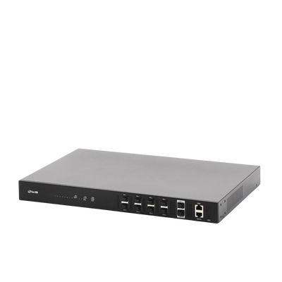 UFiber GPON OLT, Terminal de línea óptica hasta 1024 ONUs concurrentes, con 8 puertos SFP GPON + 2 puertos SFP+ 10 G