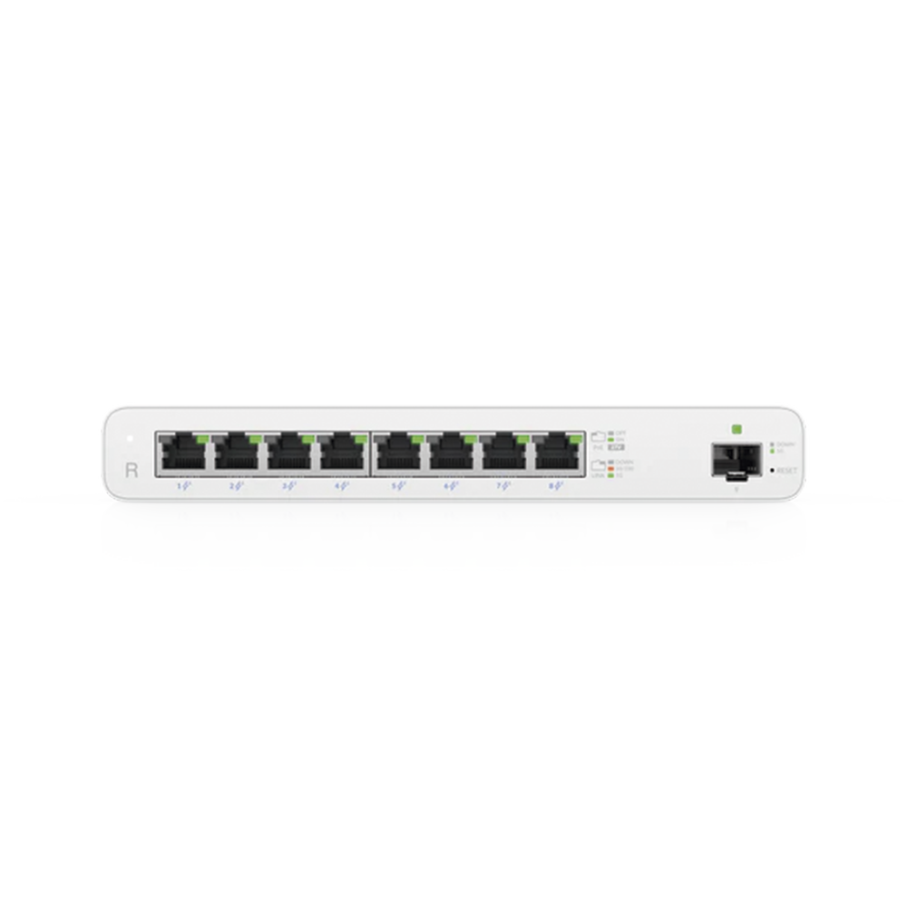 UISP Router Gigabit PoE Pasivo con 8 Puertos para Implementaciones MicroPoP y Redes Seguras