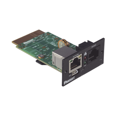 Tarjeta de Red Para Control y Administración Remota, Con Puerto 10/100/1000 BaseT y WiFi, Compatible con UPS de Panduit