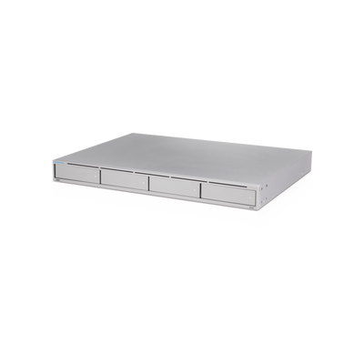NVR Empresarial UniFi Protect de 4 Bahías de Disco Duro, recomendado para hasta 50 cámaras Full HD