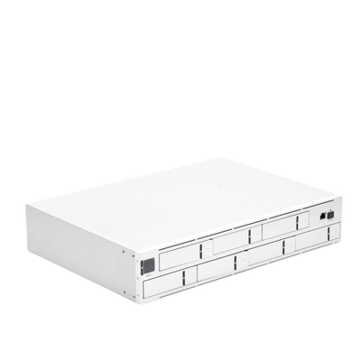 NVR PRO UniFi Protect, con bahía  para 7 discos duros, almacena hasta 20 cámaras 4k o 60 cámaras 1080p, pantalla táctil