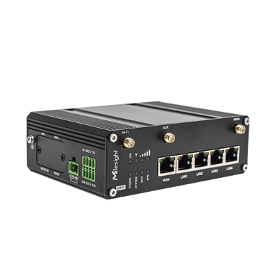 Router Celular Industrial 4G LTE con WiFi y Puertos Ethernet para IoT y M2M