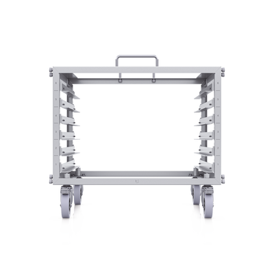 UniFi Rack Móvil de 6 Unidades, incluye 1 patchpanel de 24 puertos Gigabit, no requiere herramientas para armarse, incluye ruedas.