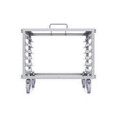 UniFi Rack Móvil de 6 Unidades, incluye 1 patchpanel de 24 puertos Gigabit, no requiere herramientas para armarse, incluye ruedas.