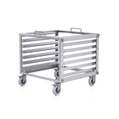 UniFi Rack Móvil de 6 Unidades, incluye 1 patchpanel de 24 puertos Gigabit, no requiere herramientas para armarse, incluye ruedas.