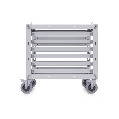 UniFi Rack Móvil de 6 Unidades, incluye 1 patchpanel de 24 puertos Gigabit, no requiere herramientas para armarse, incluye ruedas.