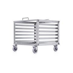 Rack Abierto 6U Compacto y Apilable sin Herramientas para Equipos UniFi, Ensamblaje Toolless, Ruedas con Seguro y Expansión a 12U con Kit de Apilado