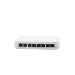 Switch UniFi Lite Administrable PoE de 8 Puertos 10/100/1000 Mbps (4 puertos 802.3af/at), 52 W