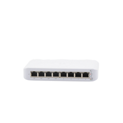 Switch UniFi Lite Administrable PoE de 8 Puertos 10/100/1000 Mbps (4 puertos 802.3af/at), 52 W