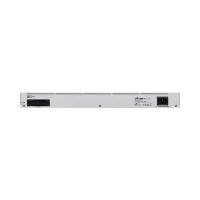 UniFi Switch USW-Pro-24-POE Gen2, con funciones capa 3, de 24 puertos PoE 802.3at/bt + 2 puertos 1/10G SFP+, 400W, pantalla informativa