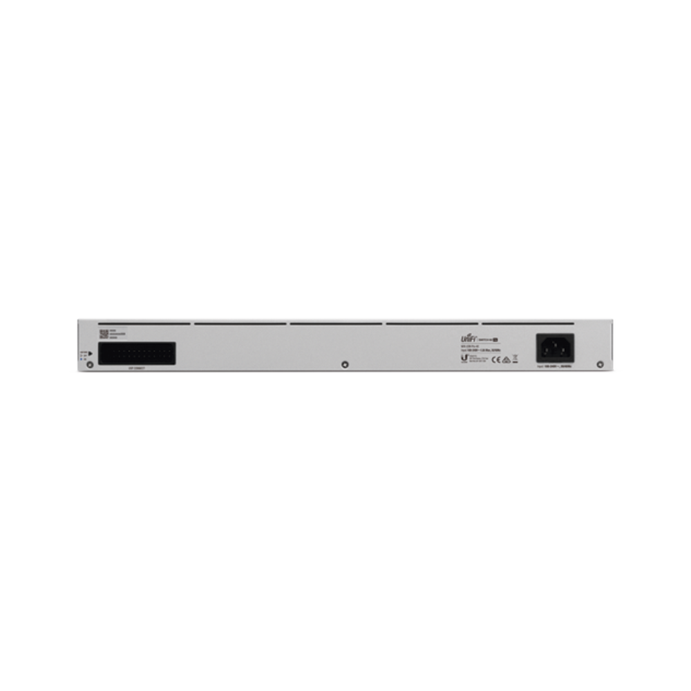 UniFi Switch USW-Pro-48, Capa 3 de 48 puertos Gigabit RJ-45 + 4 puertos 1/10G SFP+, pantalla informativa