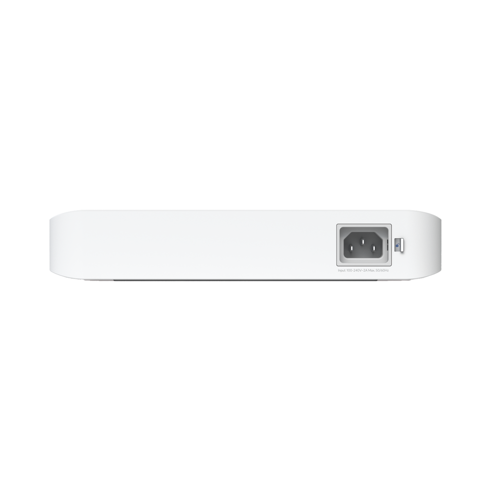 Switch UniFi Pro 8 PoE Administrable Capa 3, 8 puertos GbE / (6) puertos POE+ af/at y (2) puertos POE++ 802.3bt / (2) puertos SFP+ 10G / 120W de presupuesto POE