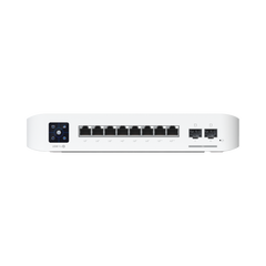 Switch UniFi Pro 8 PoE Administrable Capa 3, 8 puertos GbE / (6) puertos POE+ af/at y (2) puertos POE++ 802.3bt / (2) puertos SFP+ 10G / 120W de presupuesto POE
