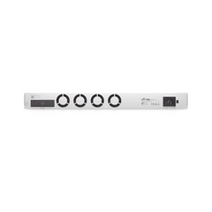 UniFi Switch PRO Aggregation Capa 3 para fibra óptica con 28 puertos SFP+ (10G) y 4 puertos SFP28 (25G), pantalla informativa