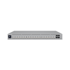 UniFi Switch Pro HD Capa 3, 24 puertos Etherlighting POE++ / (22) puertos 2.5 GbE, (2) puertos 10GbE, todos POE++, (4) puertos 10G SFP+, 600W presupuesto POE
