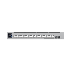 UniFi Switch Pro Max 16 PoE con funciones Capa 3, 16 puertos EtherLight RGB / (4) puertos 2.5 GbE POE++ y (12) puertos GbE POE+ /(2) puertos SFP+ 10G /con pantalla táctil informativa, hasta 180W de presupuesto POE