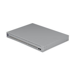 UniFi Switch Pro Max 24 POE, 24 puertos (8 puertos POE++ 2.5 GbE y 16 puertos GbE POE+), 2 puertos SFP+ 10G, 400W, pantalla táctil