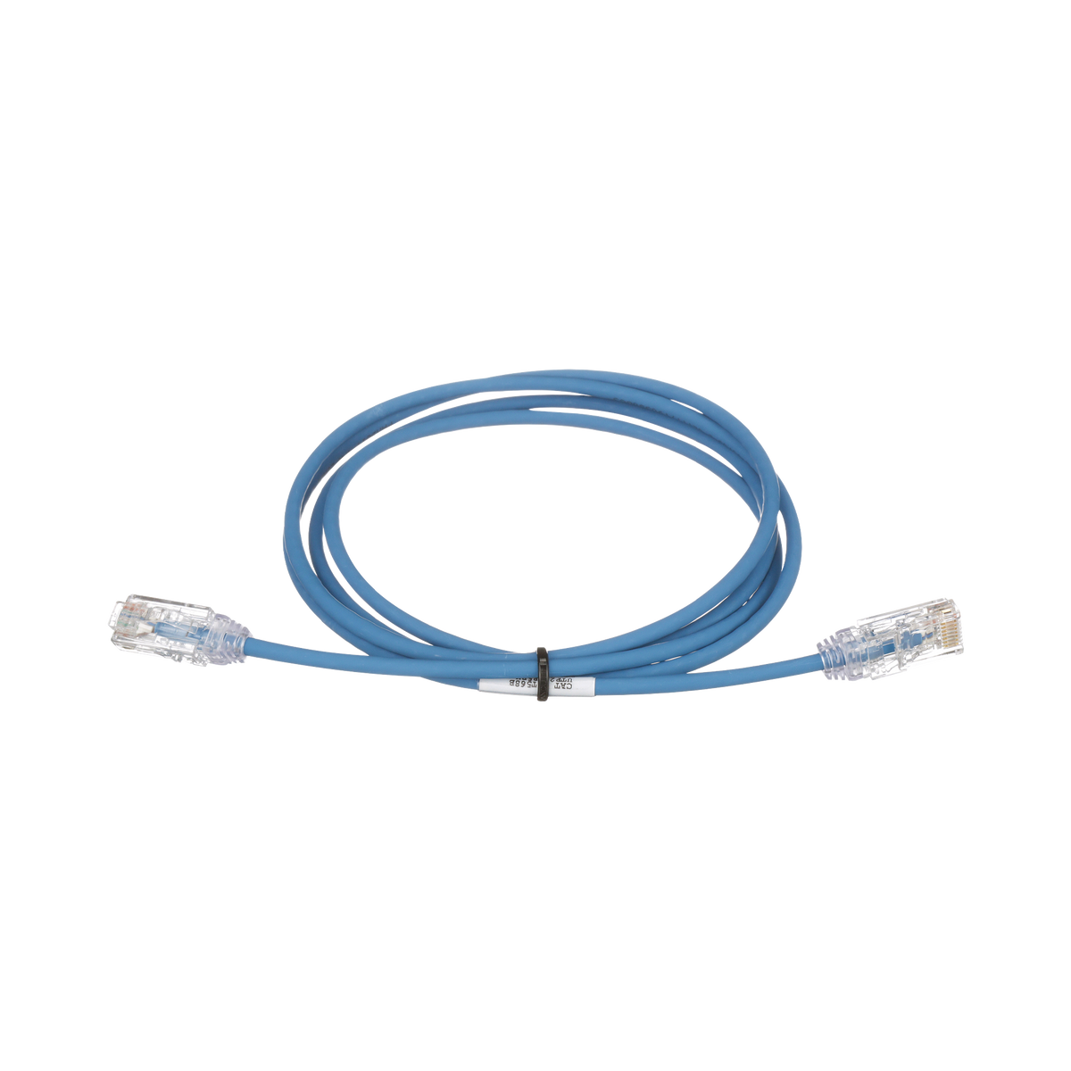 Cable de Parcheo TX6, UTP Cat6, Diámetro Reducido (28AWG), Color Azul, 1.83 Metros (6 Pies)