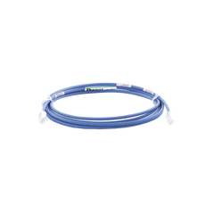 Cable de Parcheo UTP Cat6A, CM/LSZH, Diámetro Reducido (28AWG), Color Azul, 10ft
