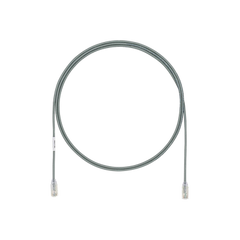 Cable de Parcheo UTP Cat6A, CM/LSZH, Diámetro Reducido (28AWG), Color Gris, 5ft